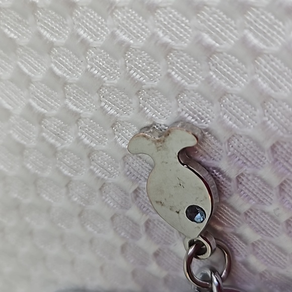 COACH VINTAGE PAVE FISH /STARFISH /BUCKET KEYCHAIN #92097 - Picture 5 of 7